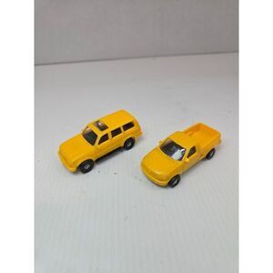 Vintage 1999 Kentoys Yellow Toy Cars Collection Models Collectible‎ Set